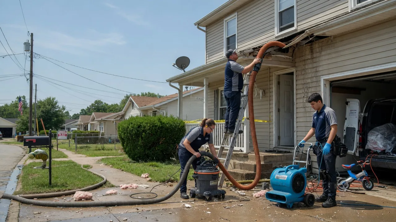 Water Damage Restoration in Palestine, IL near me